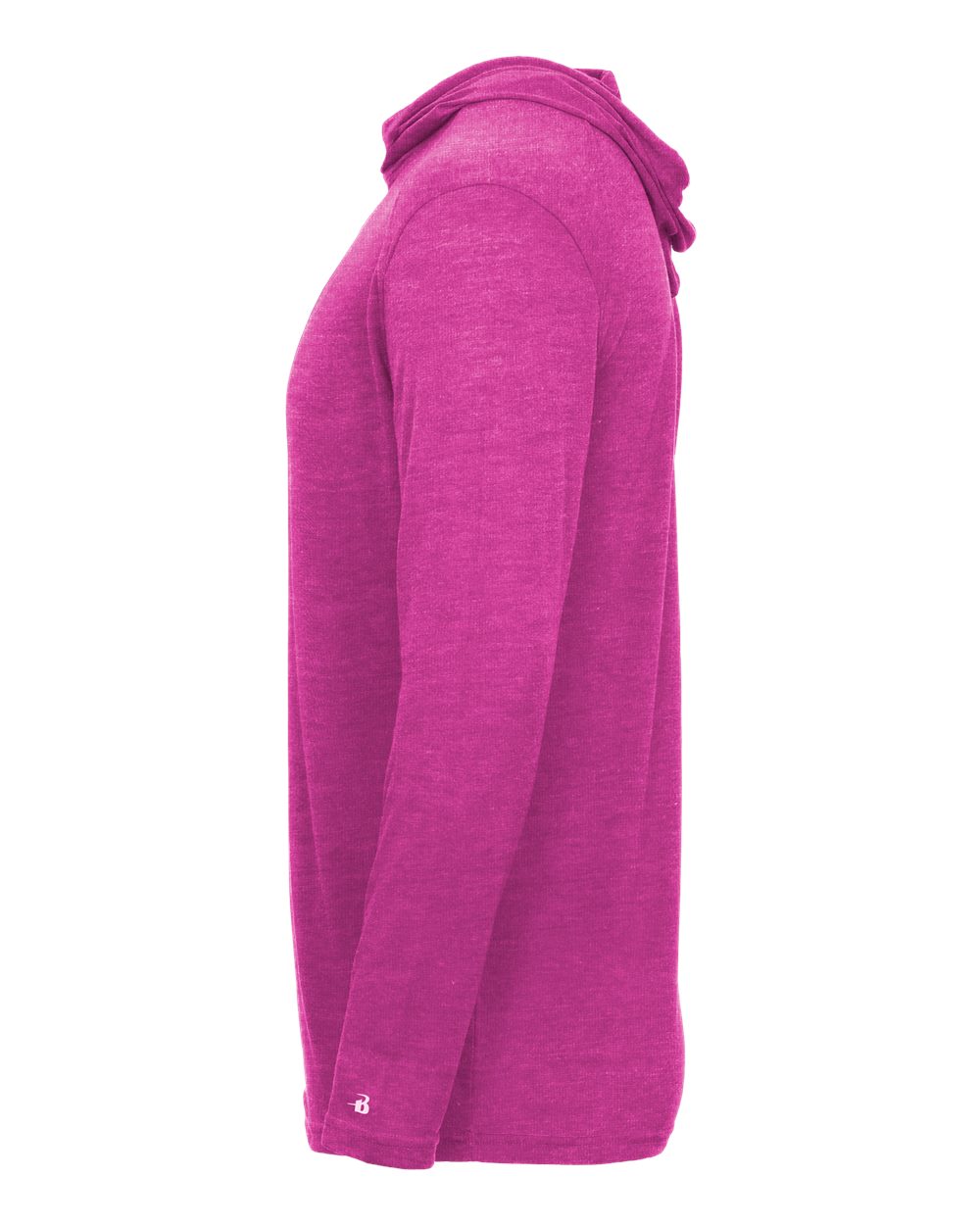 Men's Tri-Blend Surplice Hooded Long Sleeve T-Shirt - 4905 6