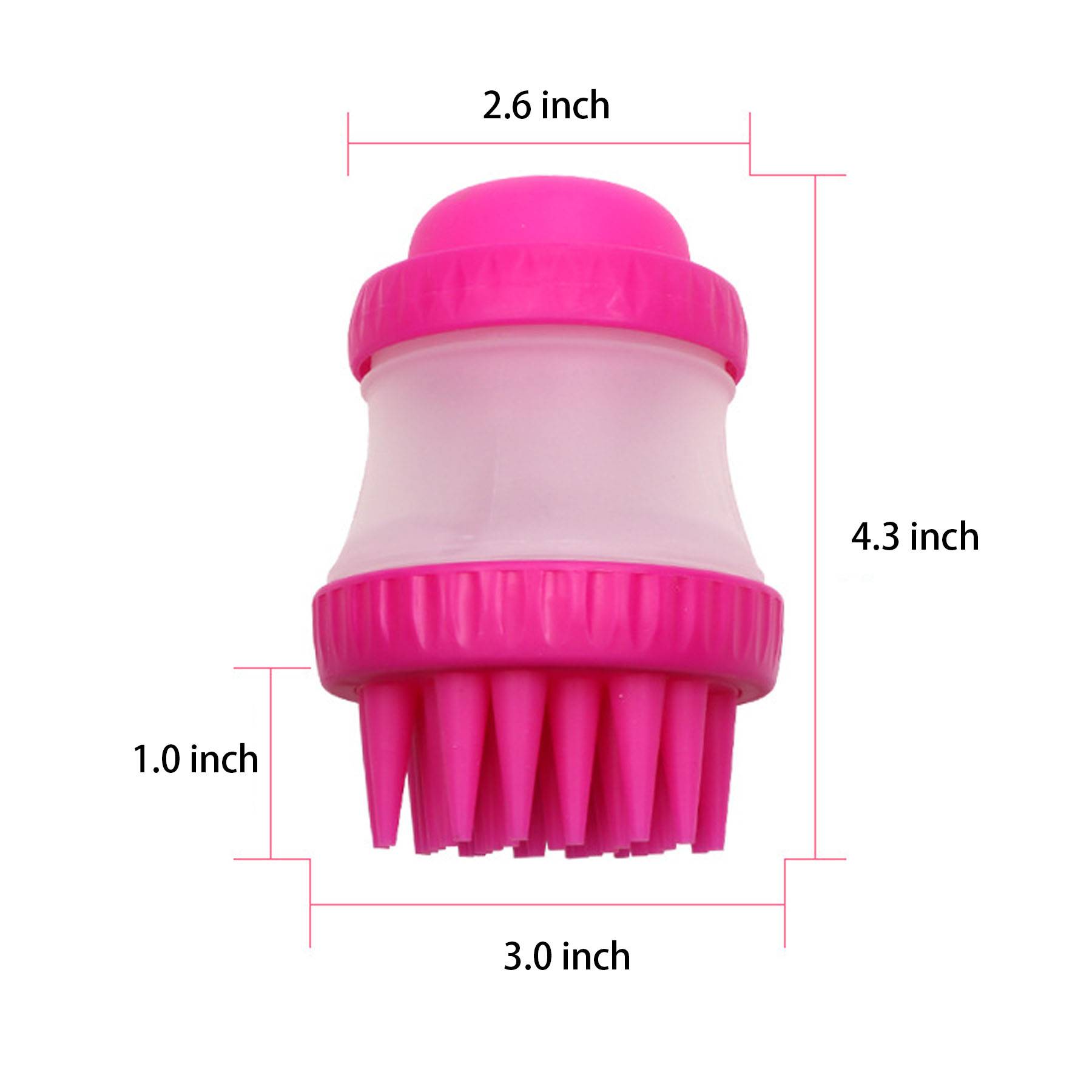 Pet Grooming Bath Massage Brush 8