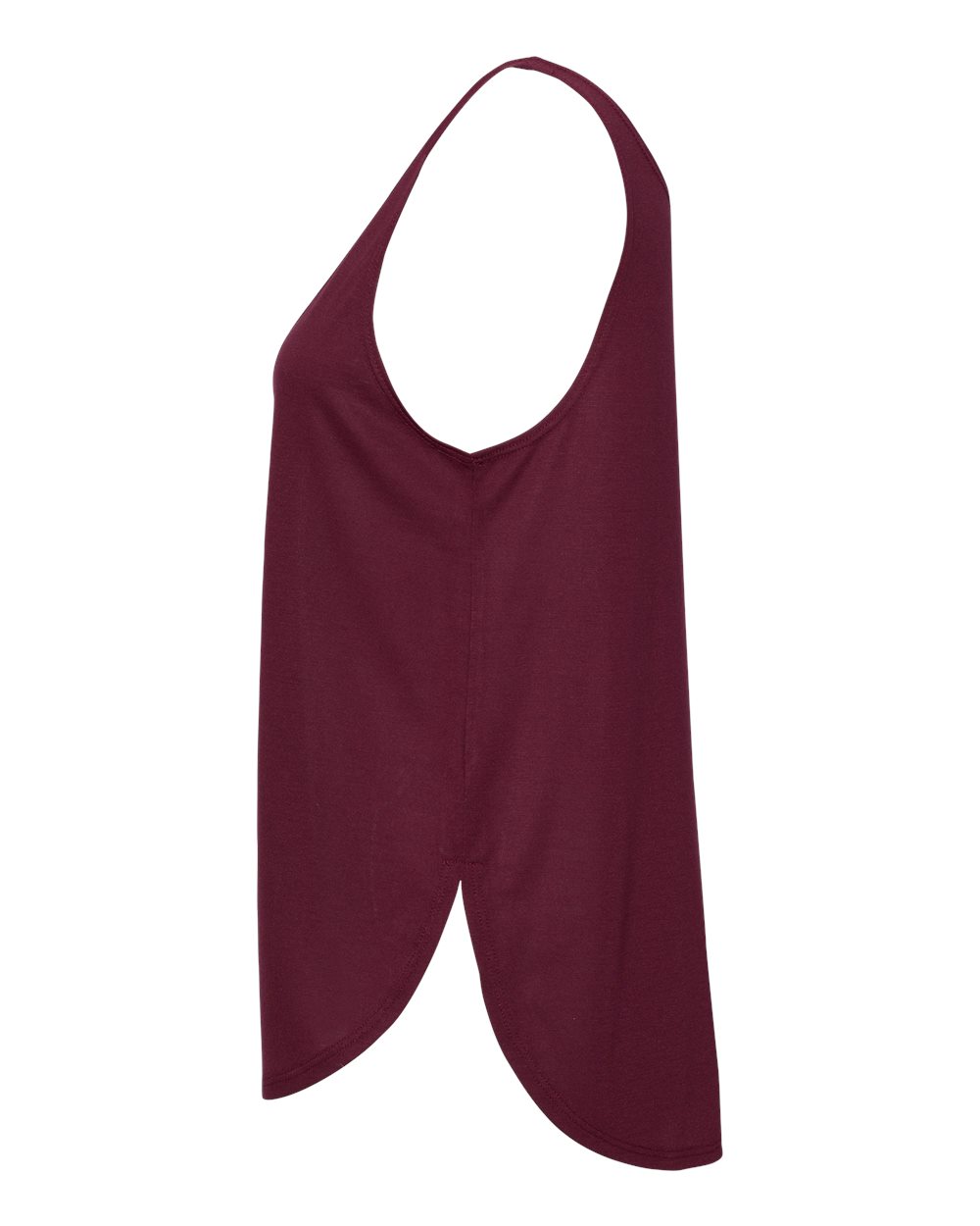 Women's Flowy Tank with Side Slit - 8802 16