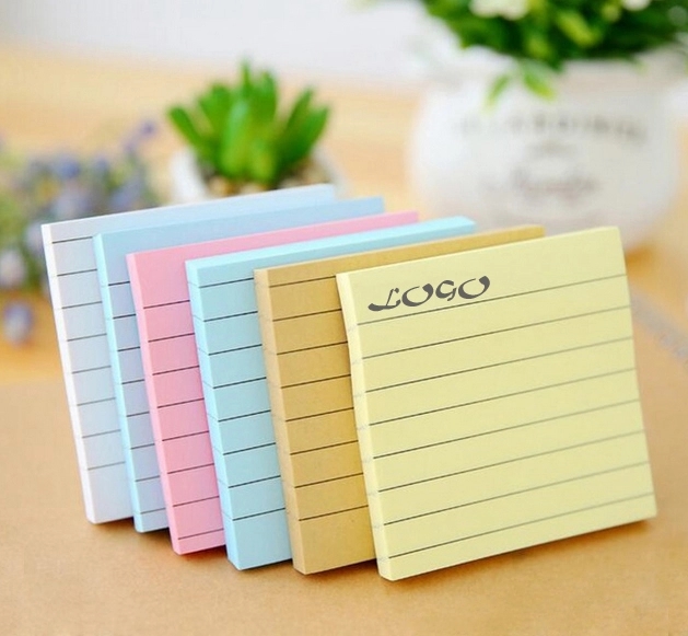Colorfull Adhesive Sticky Note Pads - 3" x 3" 5