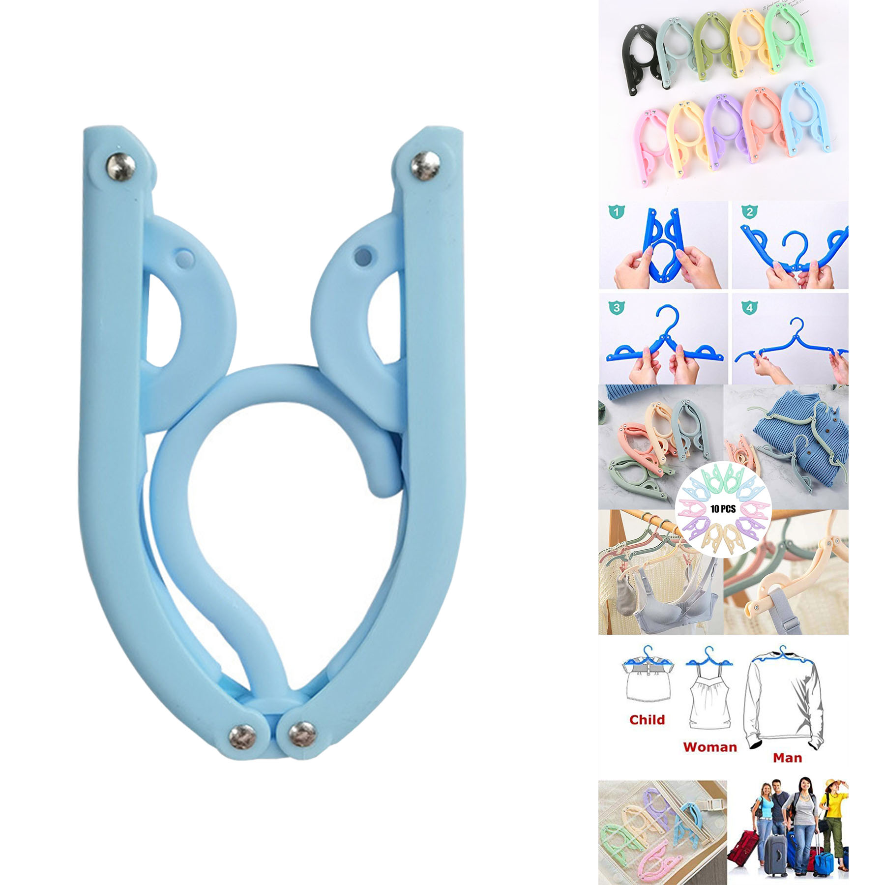 Plastic Travel Hanger 2