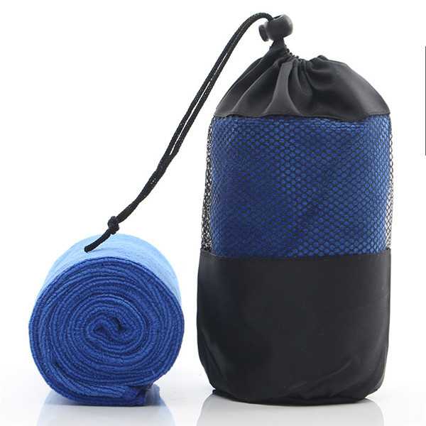 Microfiber Quick Dry Sports Towel in Mesh Pouch 1