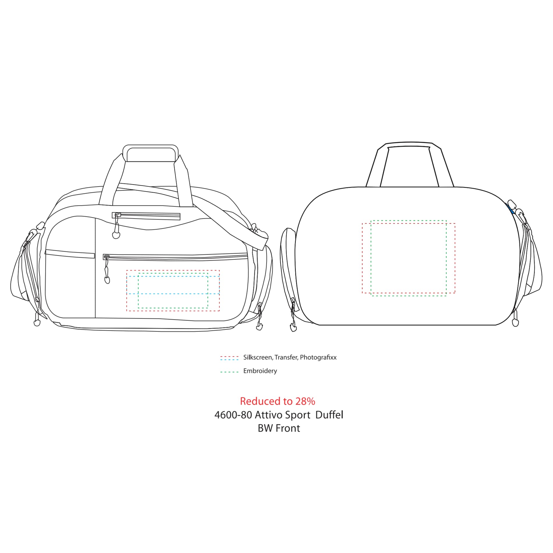 Attivo Sport 20" Duffel Bag 30
