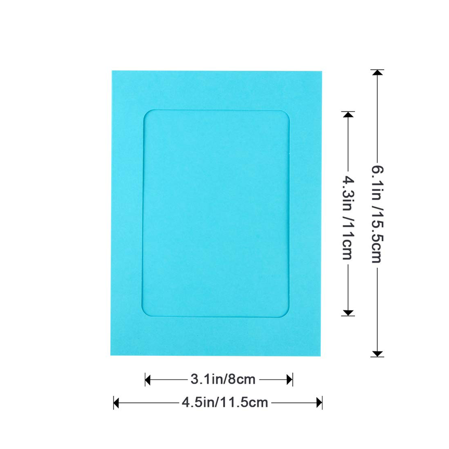Perfect 4U Colorful Paper Photo Frame 10 Pcs 3