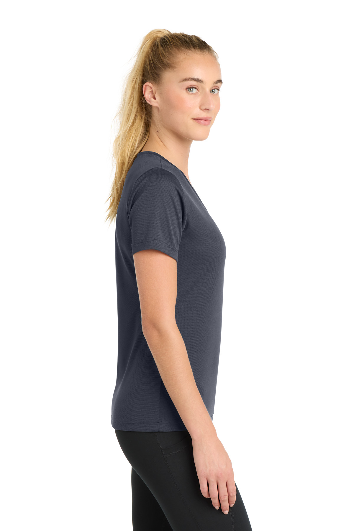 Sport-Tek Women's PosiCharge RacerMesh V-Neck Tee. LST340 60