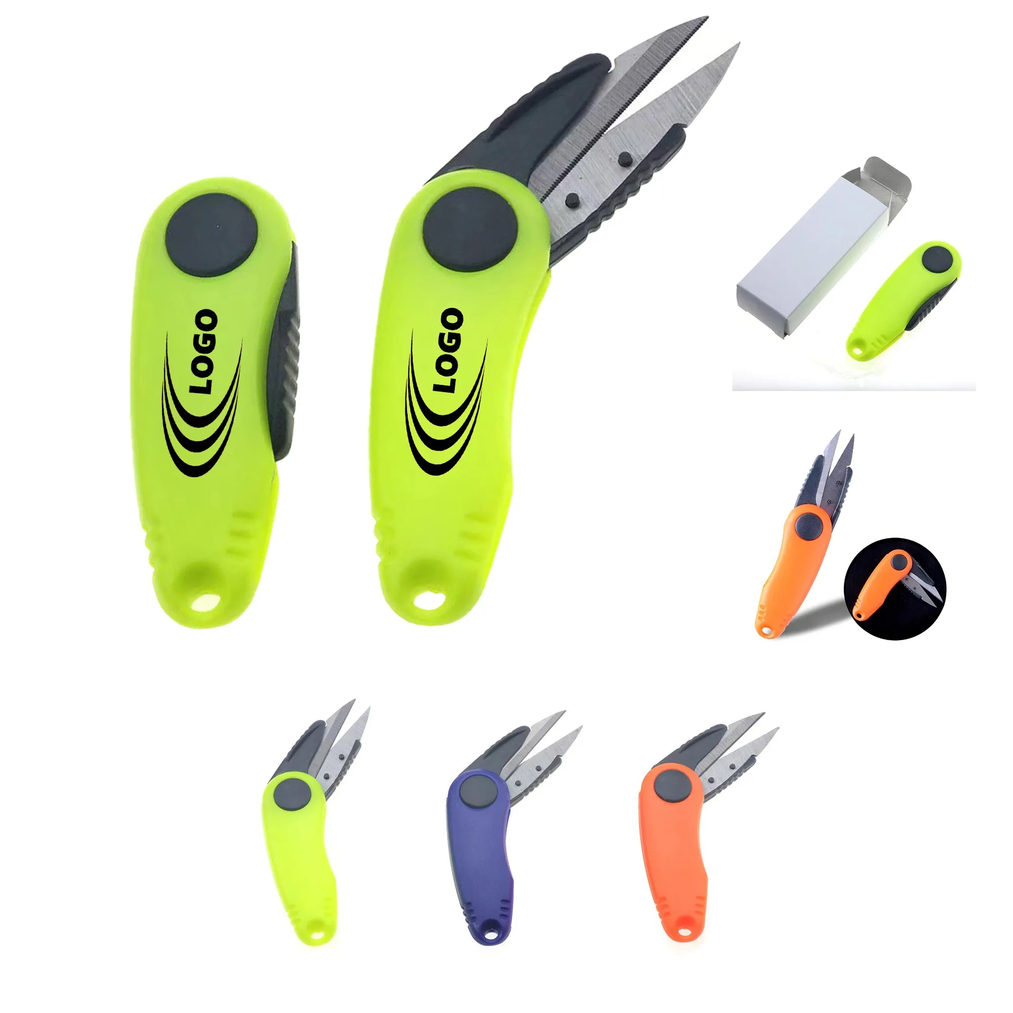 Folding Telescopic Fishing Line Scissors MOQ50 9