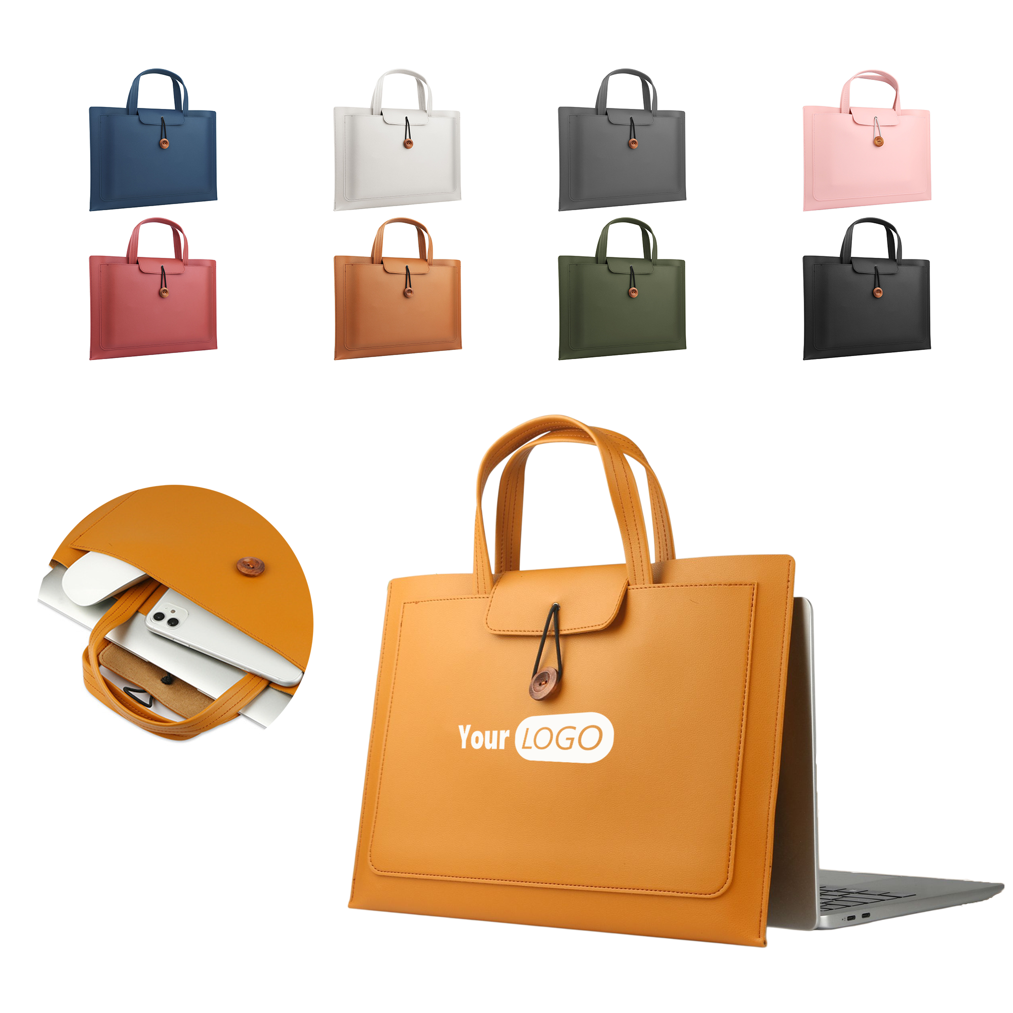 14 Inch PU Notebook Case 2