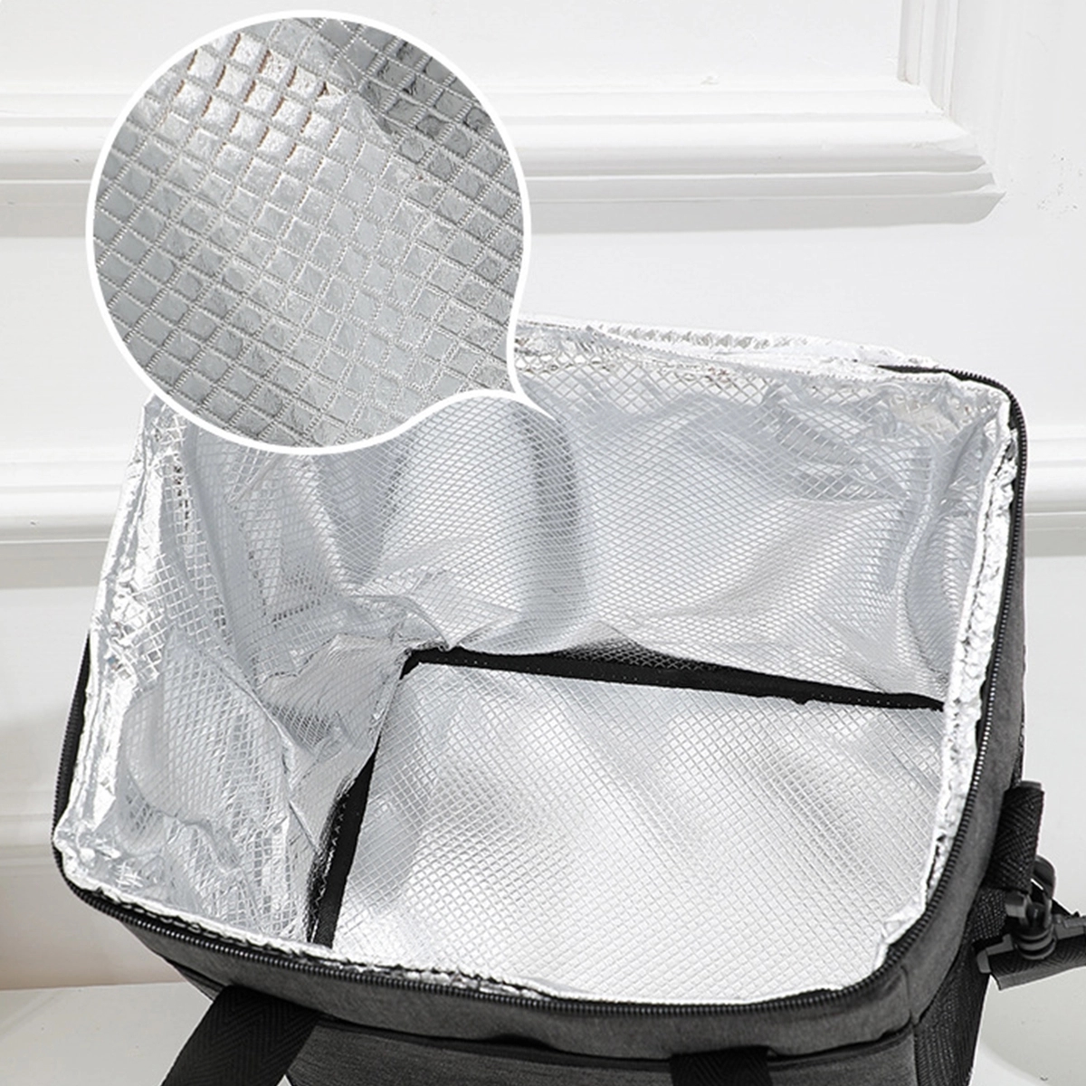 Insulated Lunch Bag With Adjustable Shoulder Strap 3