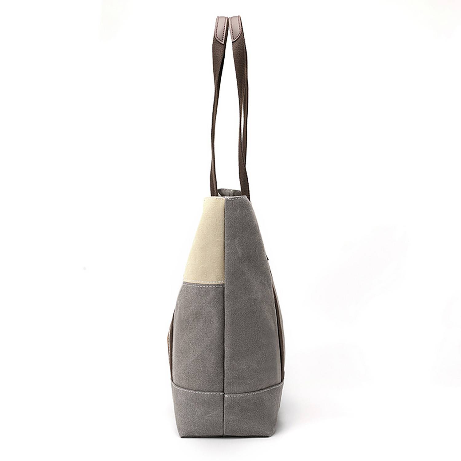 Canvas Daily Totes Shoulder Bag, custom tote bag with logo imprint 3