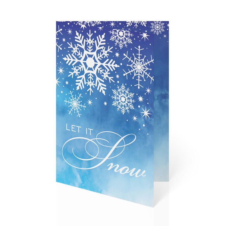 Midnight Crystals Holiday Folded Calendar Cards 3