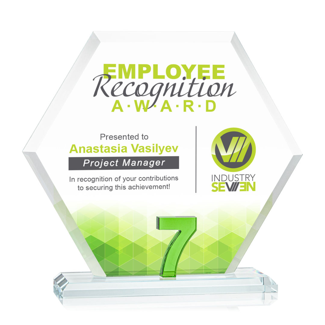 Riviera Milestone VividPrint™ Award - Green 14
