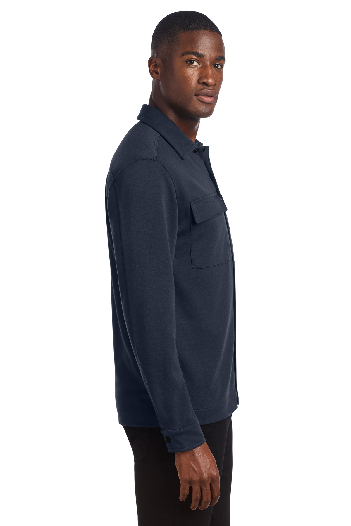 Mercer+Mettle Double-Knit Snap Front Jacket MM3004 23