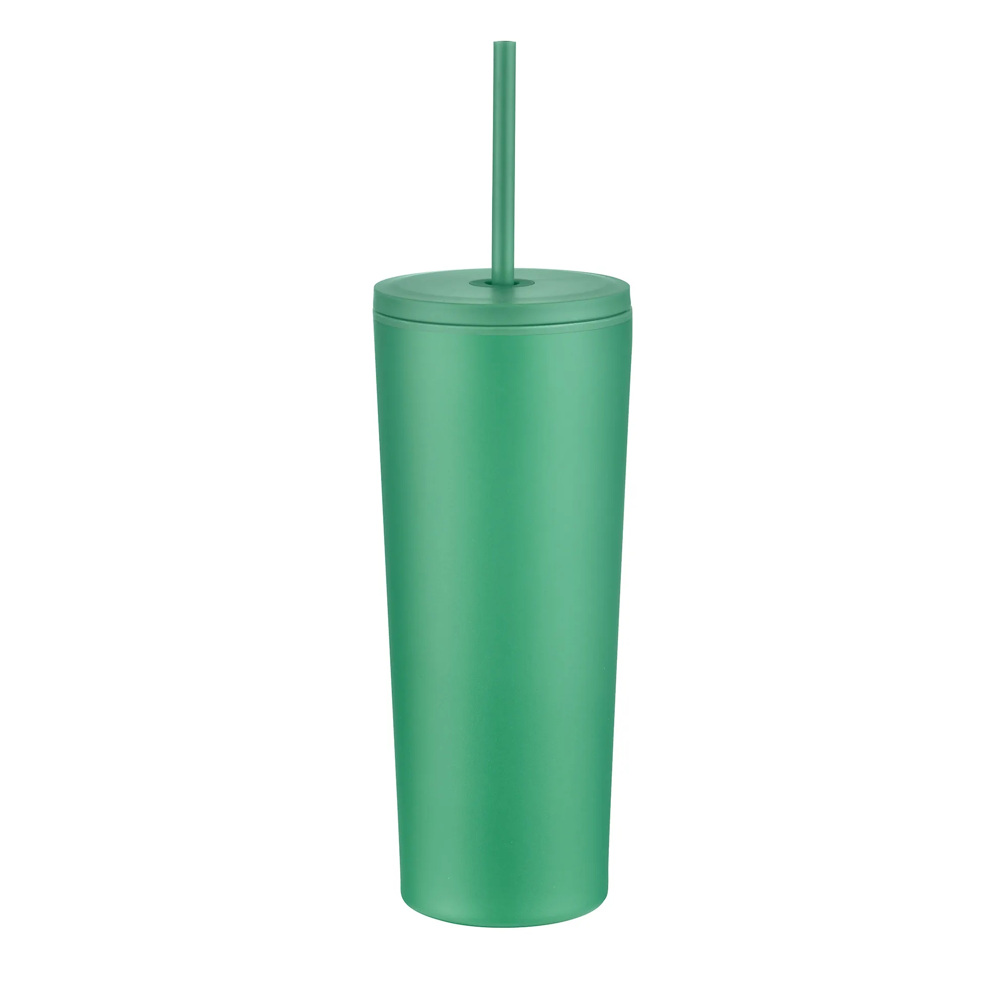 24oz. Double Wall SS / PP Mug with Straw 26