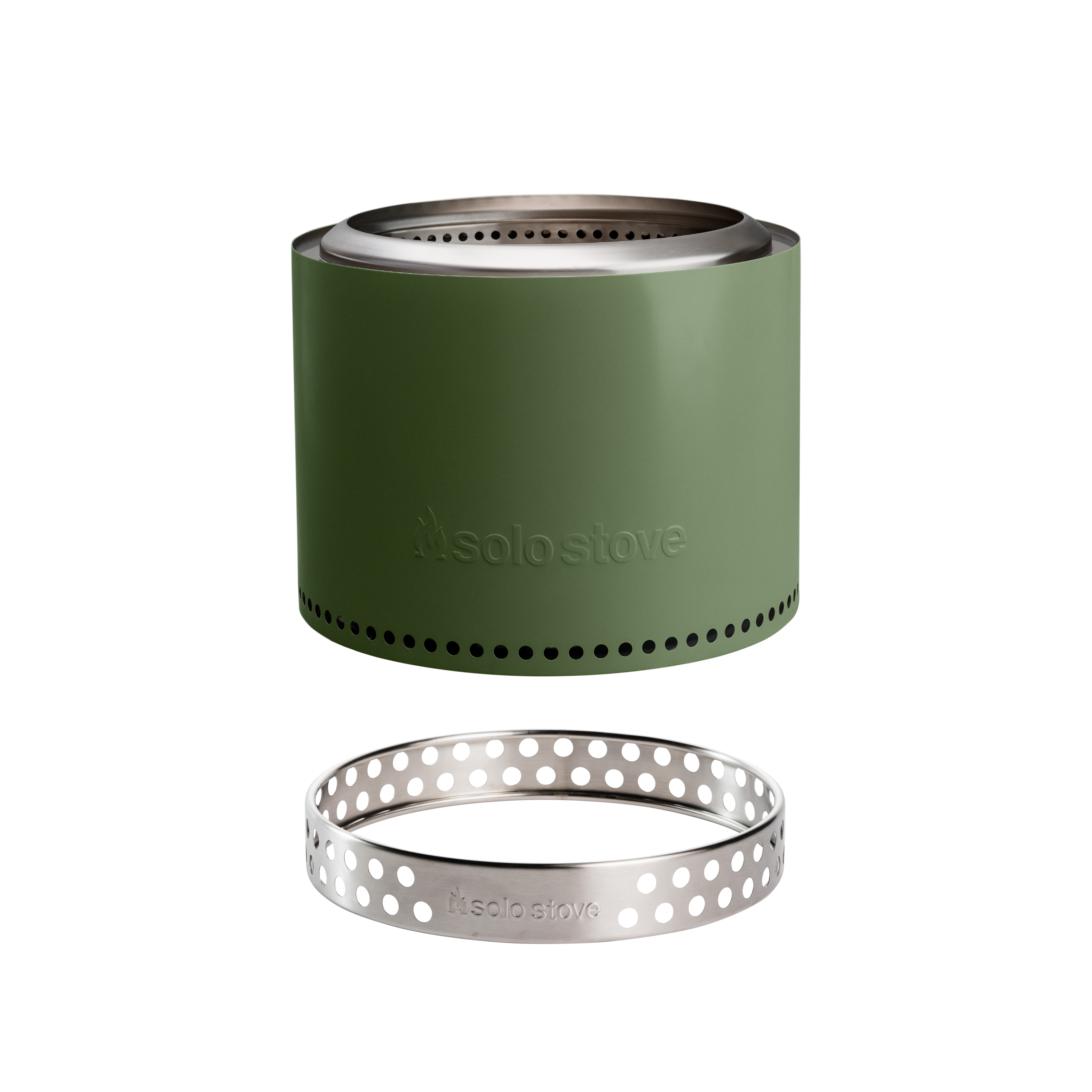 Solo Stove - Bonfire 2.0 + Stand (Olive Green) 2