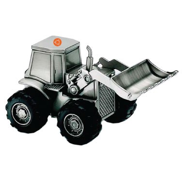 Front Loader Pewter Finish Bank 1