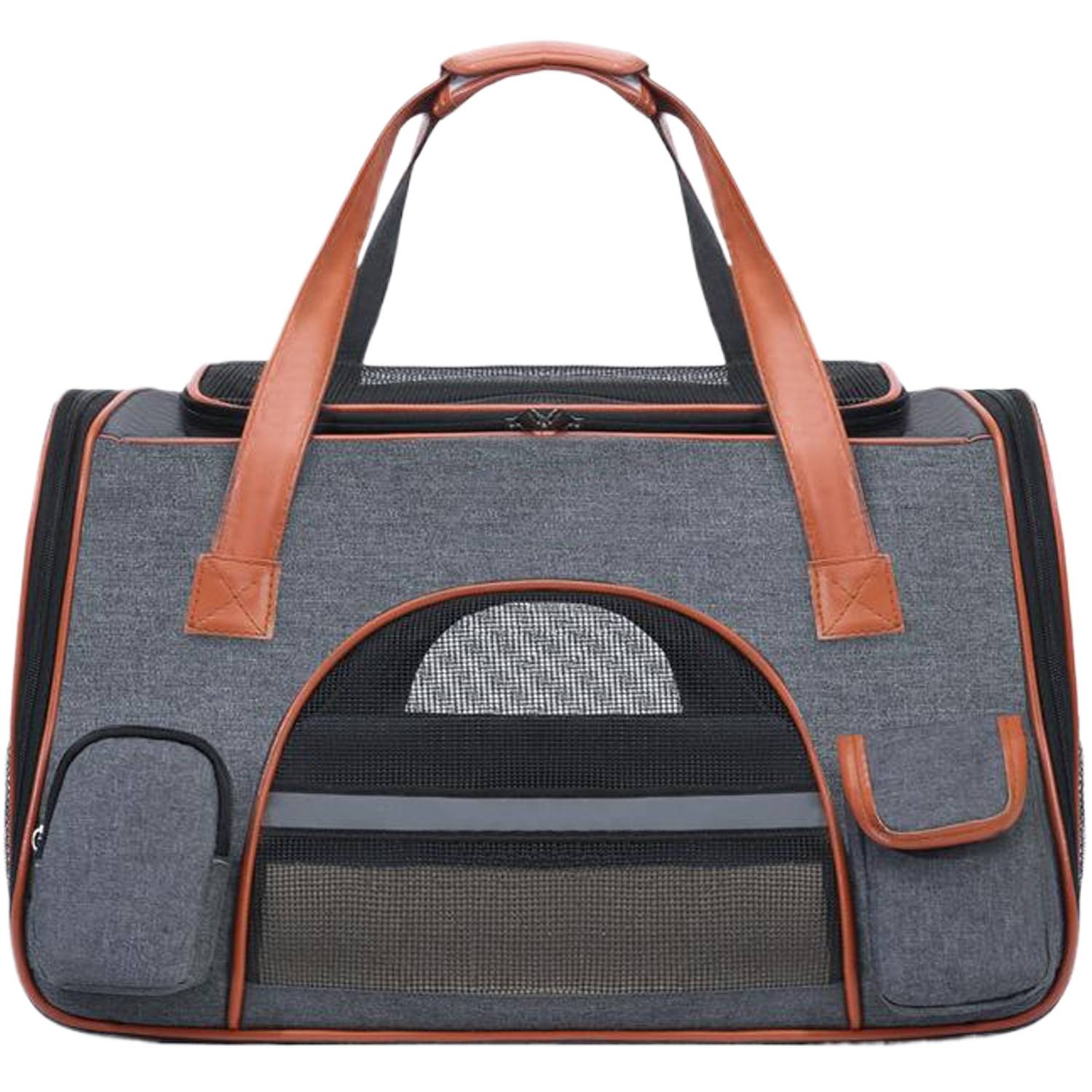 Large Capacity Foldable Oxford Pet Carrier Bag 6