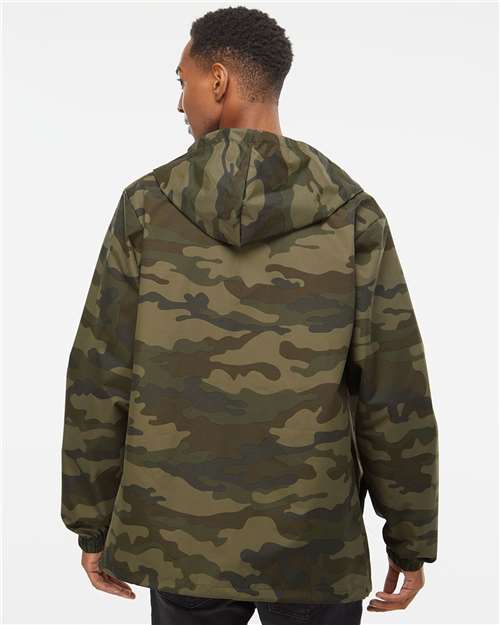 Men's Water-Resistant Hooded Windbreaker - EXP95NB 4