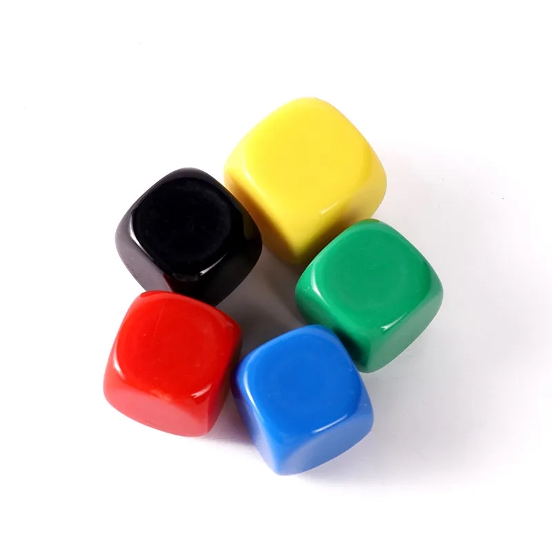 Custom Acrylic Dice in Round Corner 5