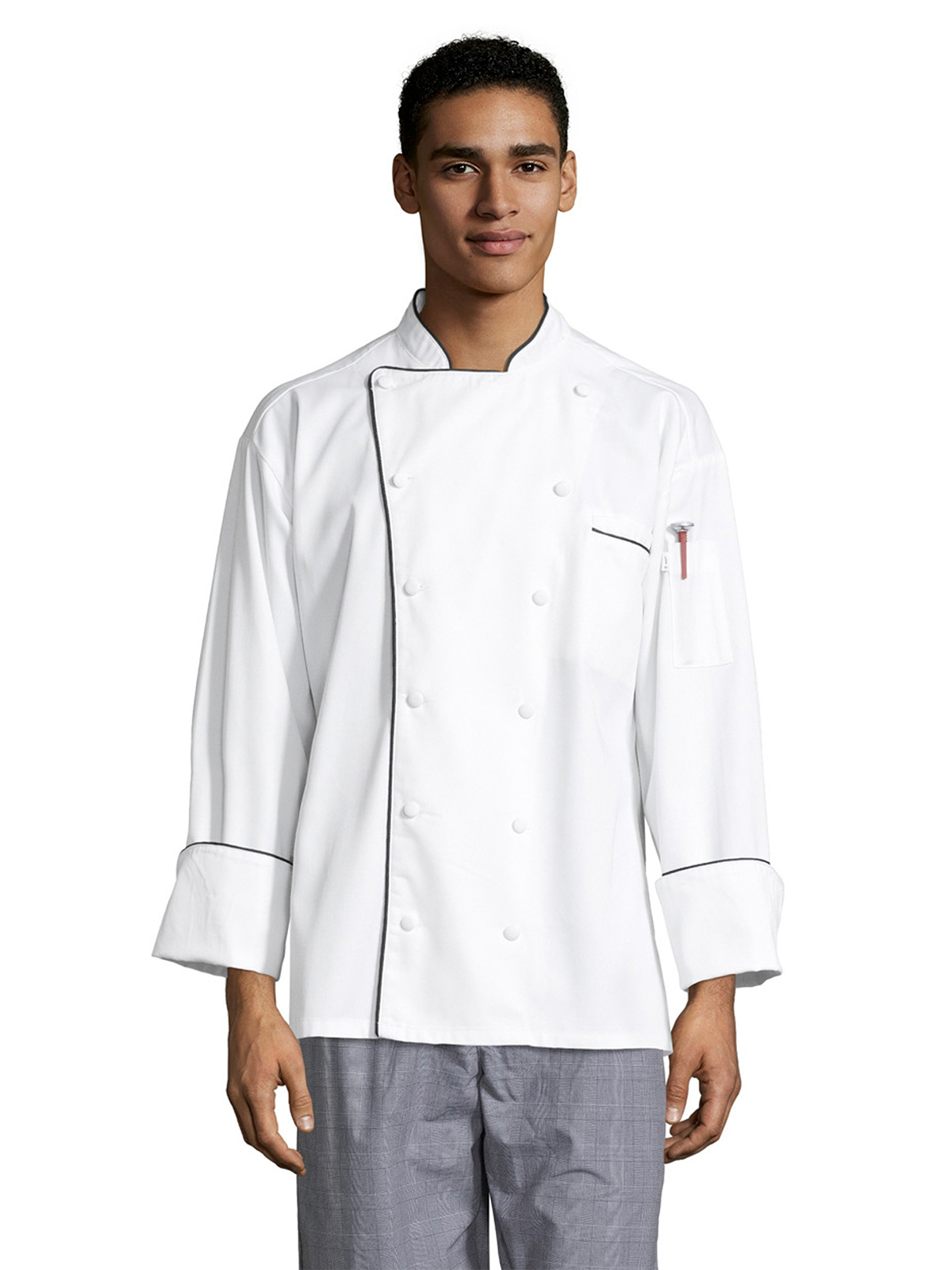 Uncommon Chef - Unisex Reinforced Bar Tacking Chef Coat 3