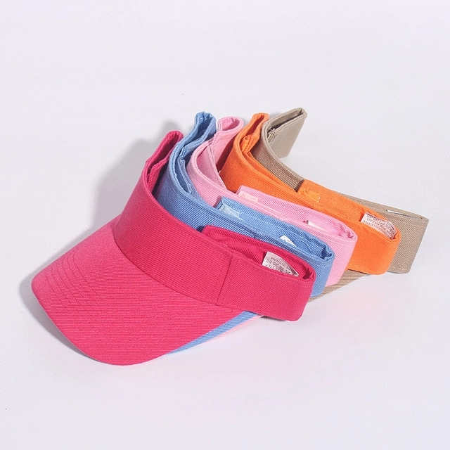Cotton Visor Hat, custom hat with logo imprint 3