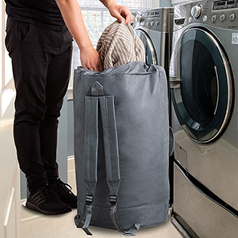 Large Laundry Bag with Straps 3