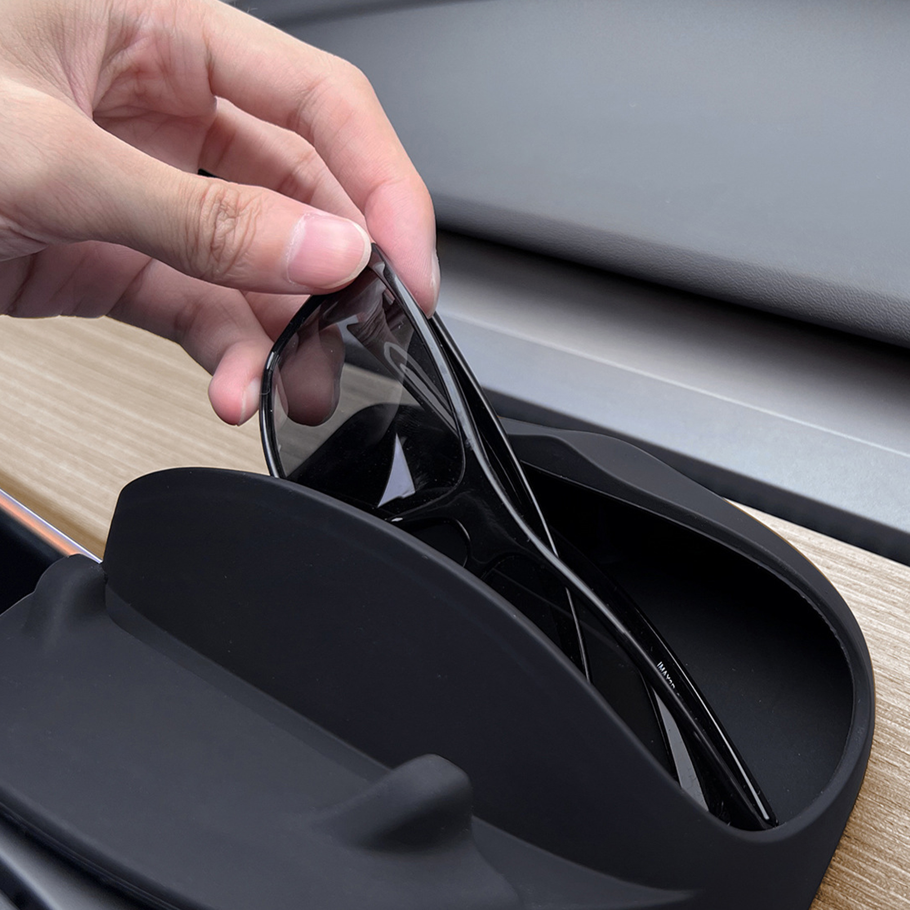 Silicone 2-In-1 Mobile Phone Glasses Case Holder 3