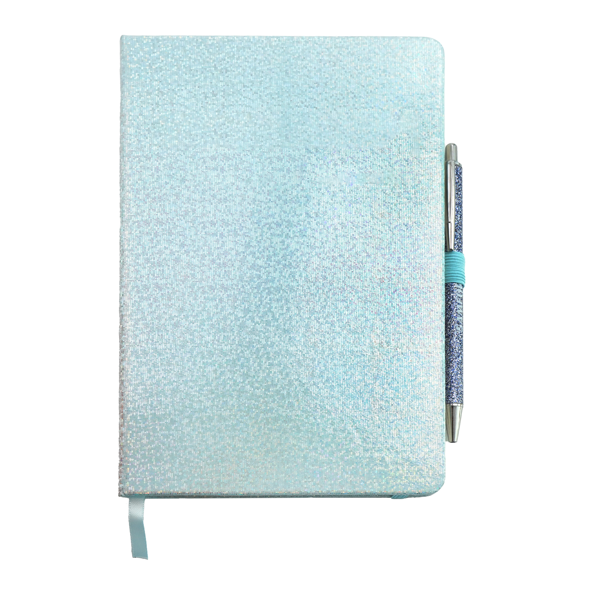 Glitter Hardcover Notebook with Pen 3