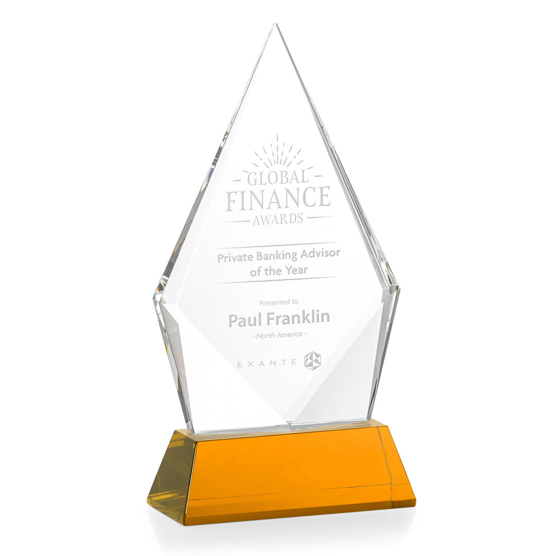 Shelton Award on Newhaven Base - Amber 25