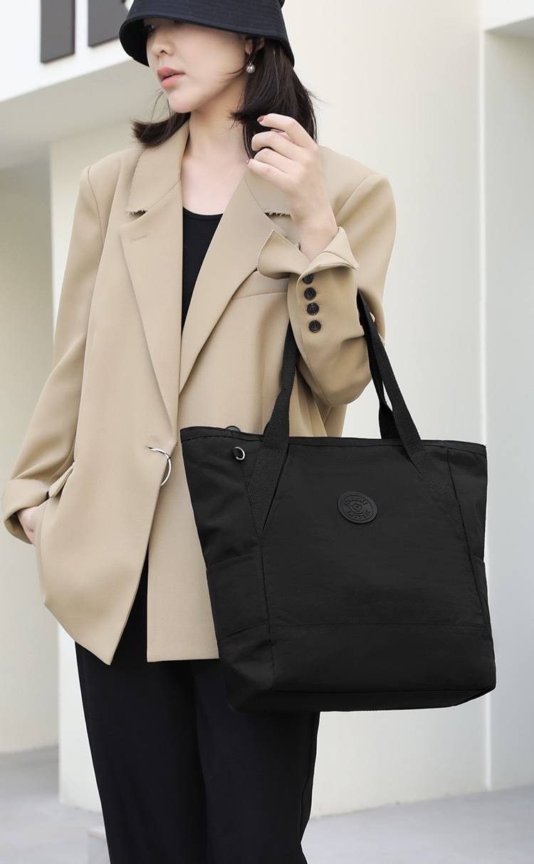 Nylon Casual Tote Bag, custom tote bag with logo imprint 11
