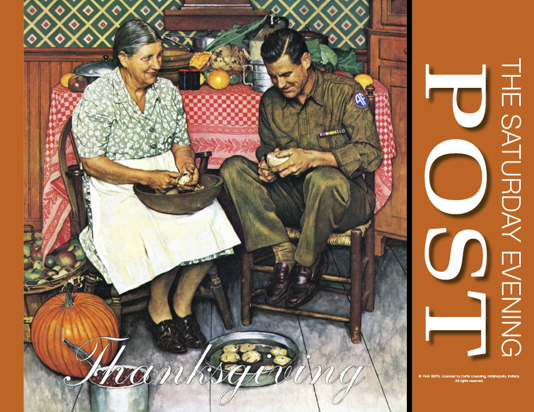 HotLine® Products Saturday Evening Post Appointment Calendar - Spiral 19