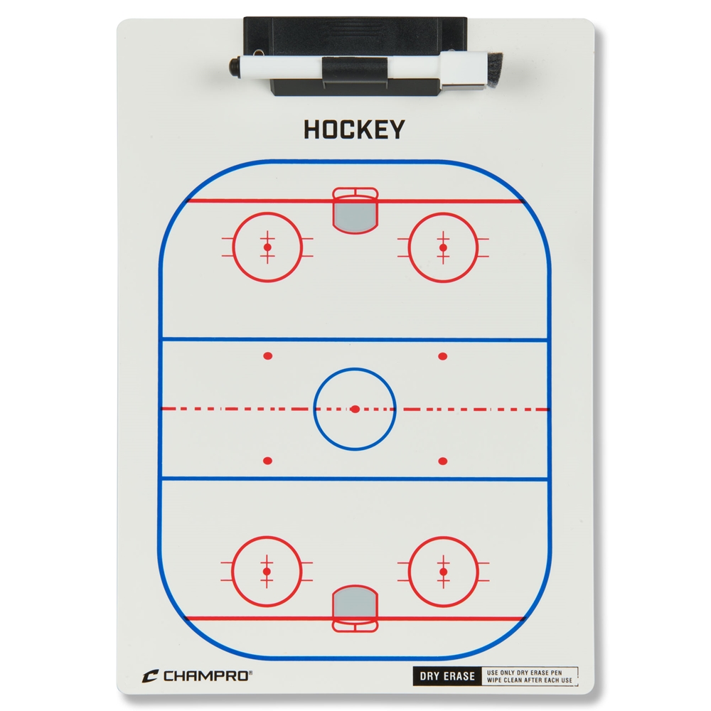 Hockey Coach's Board 9" x 12" 2