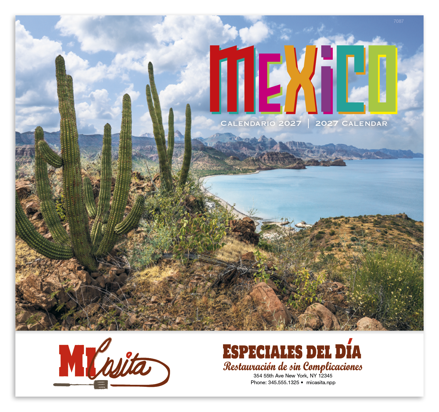 Good Value™ Mexico - Stapled Calendar 46