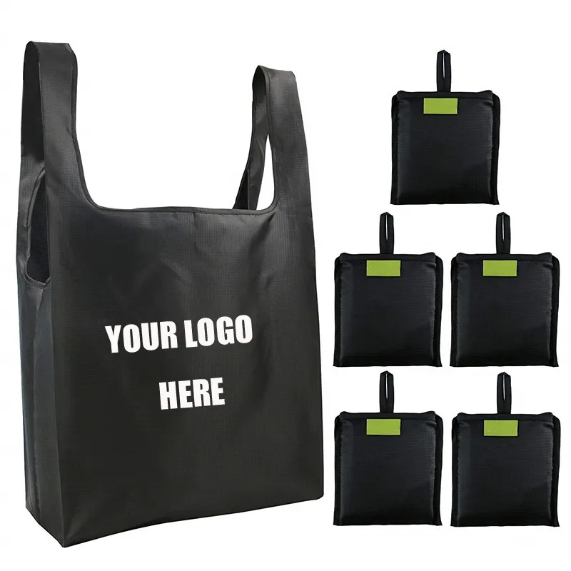 Portable Oxford Cloth Waterproof Shopping Bag