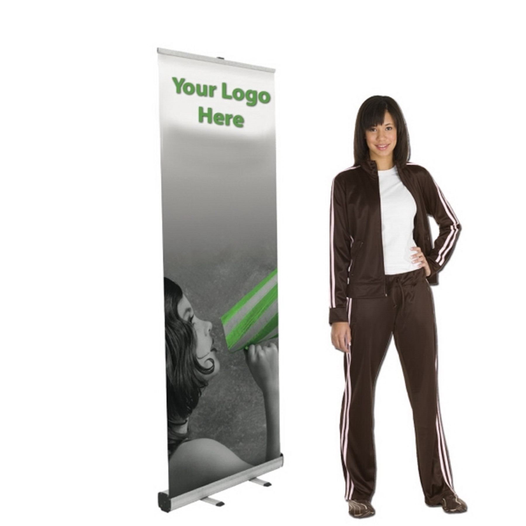 Custom Retractable Banner Display with Stand 1