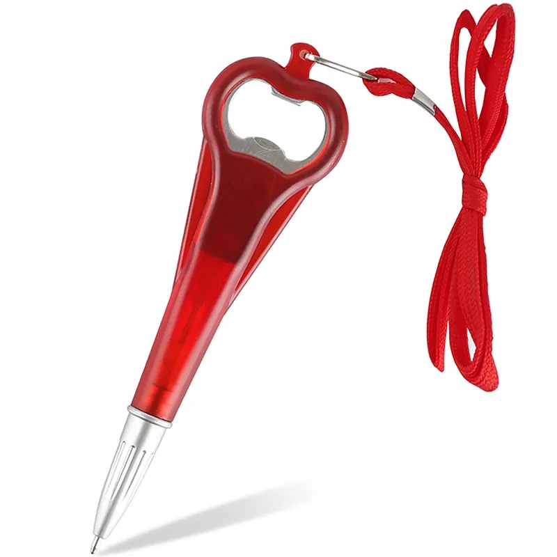 Bottle Opener Magnet Pen with Lanyard 4