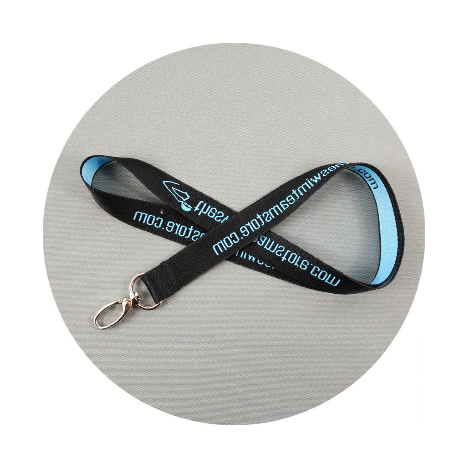 Custom Logo Double-Ended Woven Lanyard 3