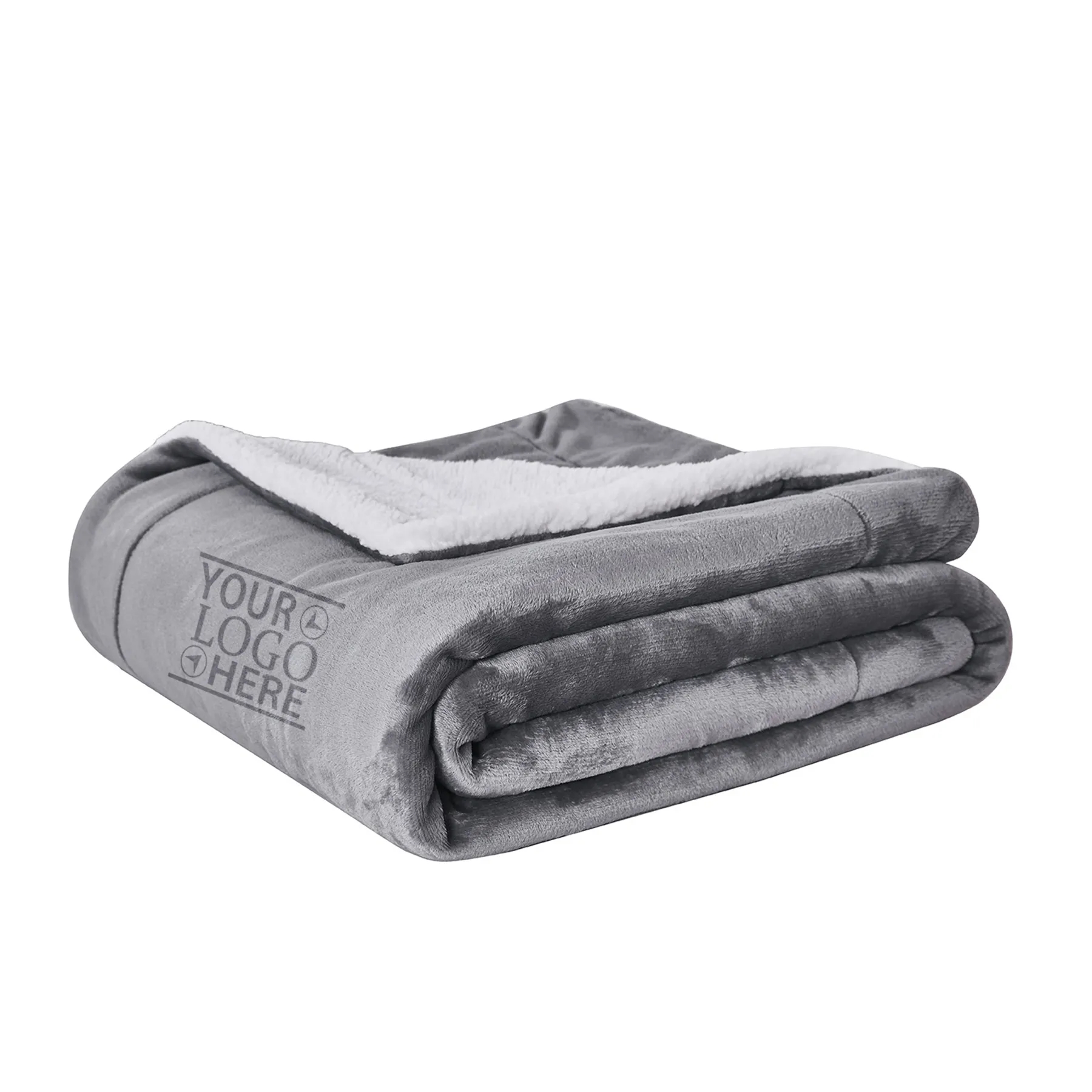 Double Layer Sheep Fleece Blanket 2