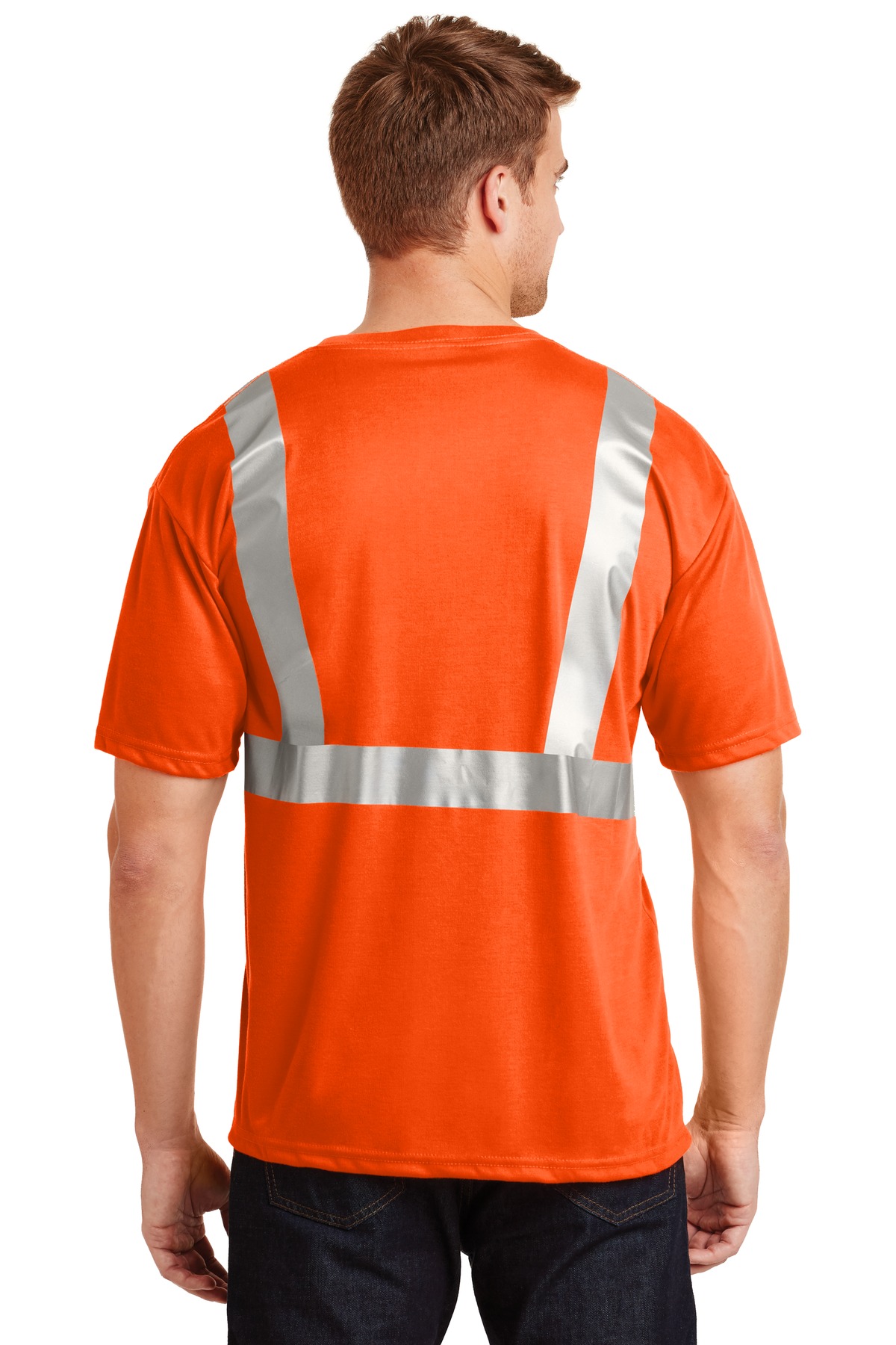 CornerStone - ANSI 107 Class 2 Safety T-Shirt. CS401 6