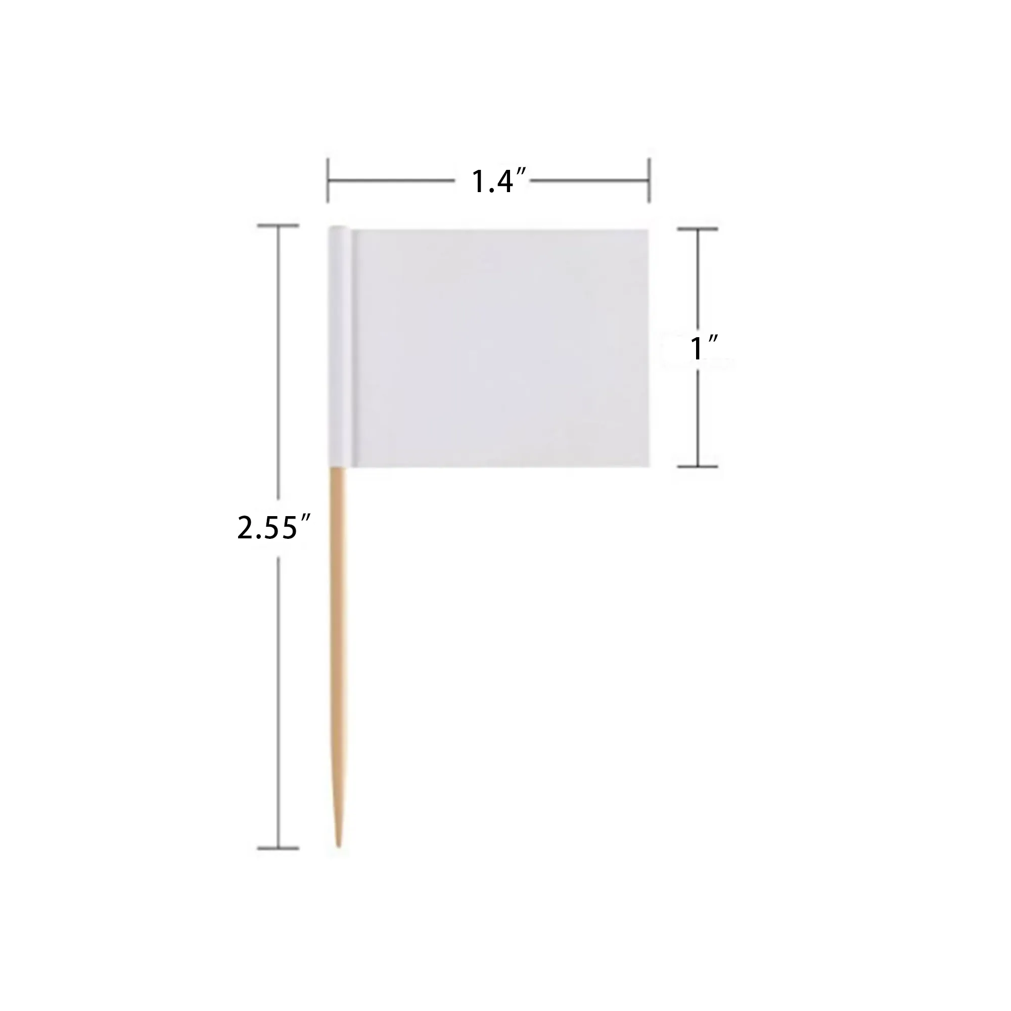 Full Color Custom Toothpick Flag 3