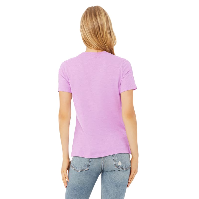 Bella + Canvas Ladies' Relaxed Heather CVC Short-Sleeve T-Shirt 8