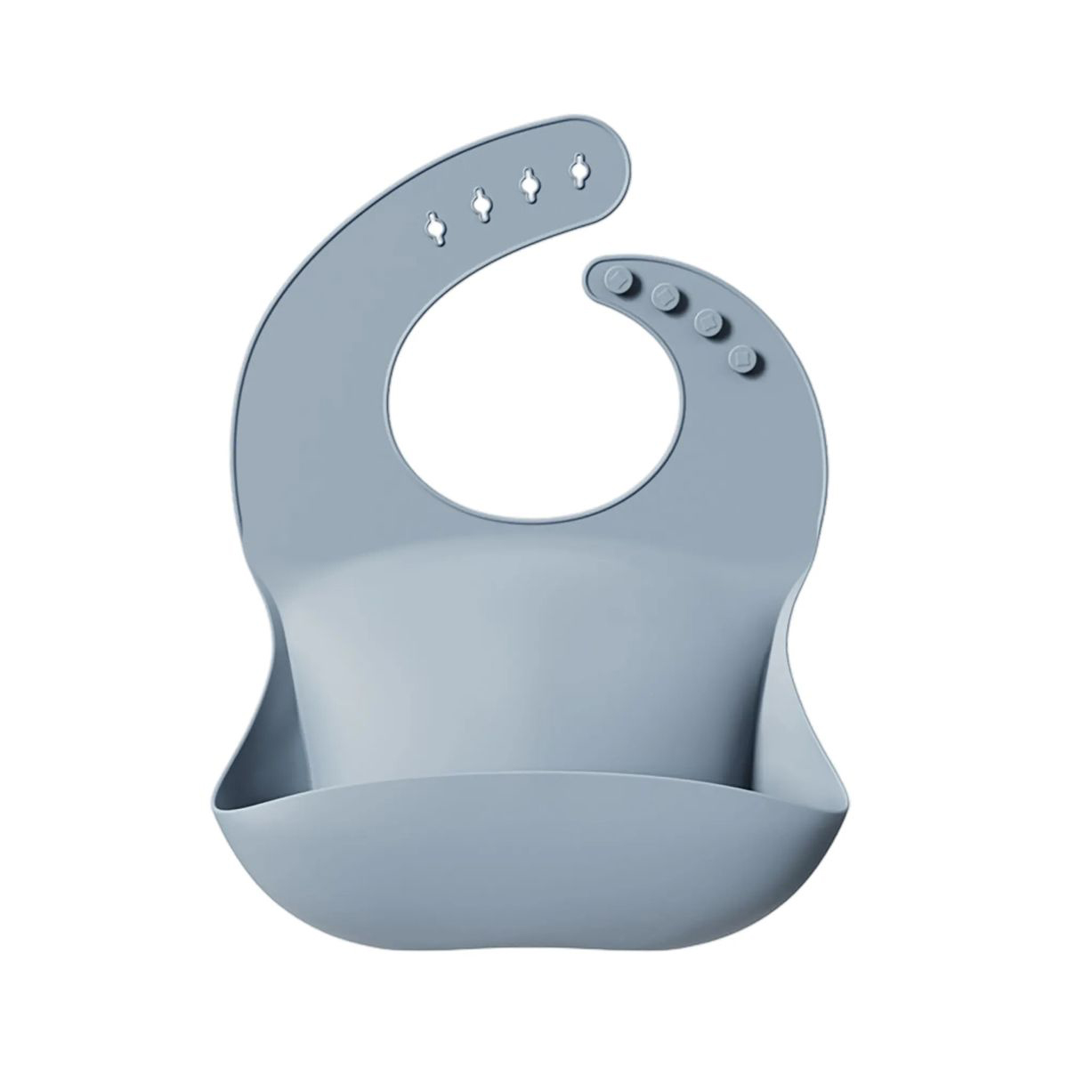 Adjustable Silicone Bib for Easy Mealtime Cleanup 3