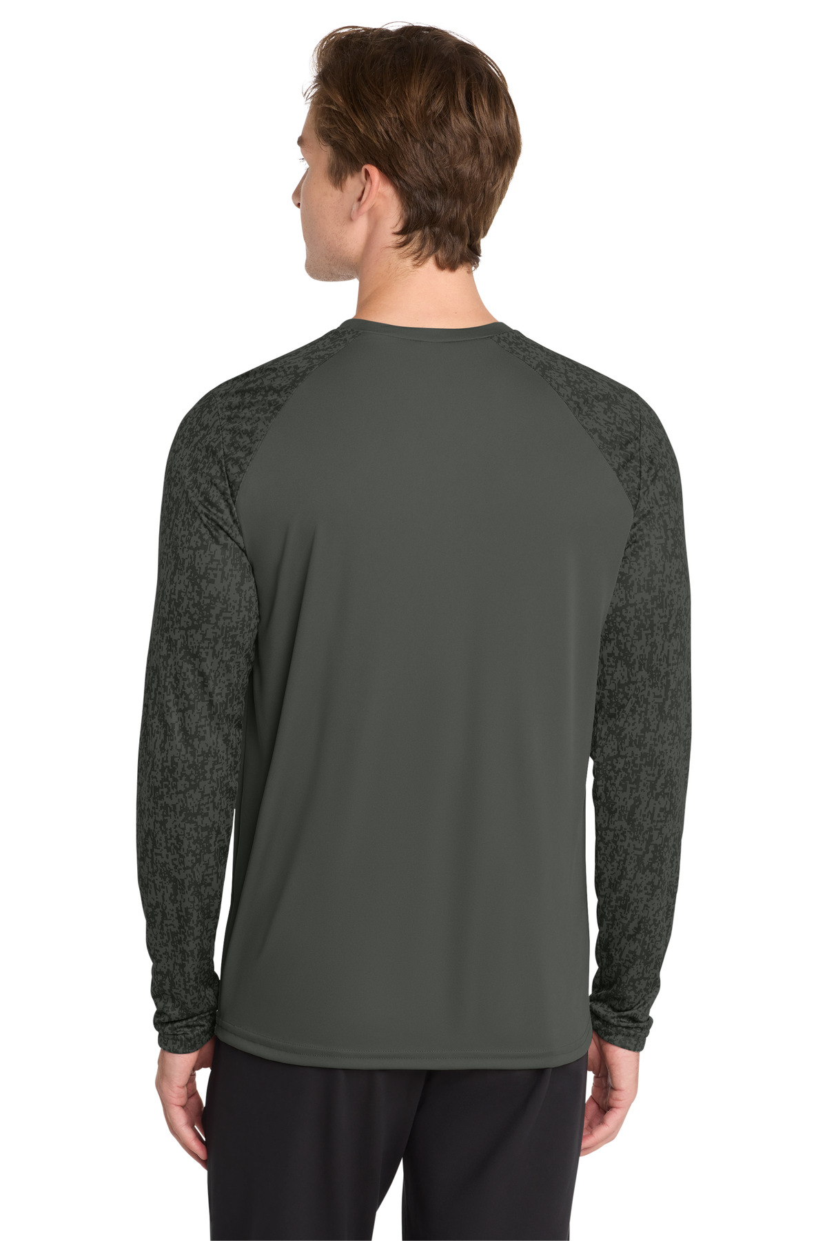 Sport-Tek Long Sleeve Digi Camo Tee. ST460LS 30