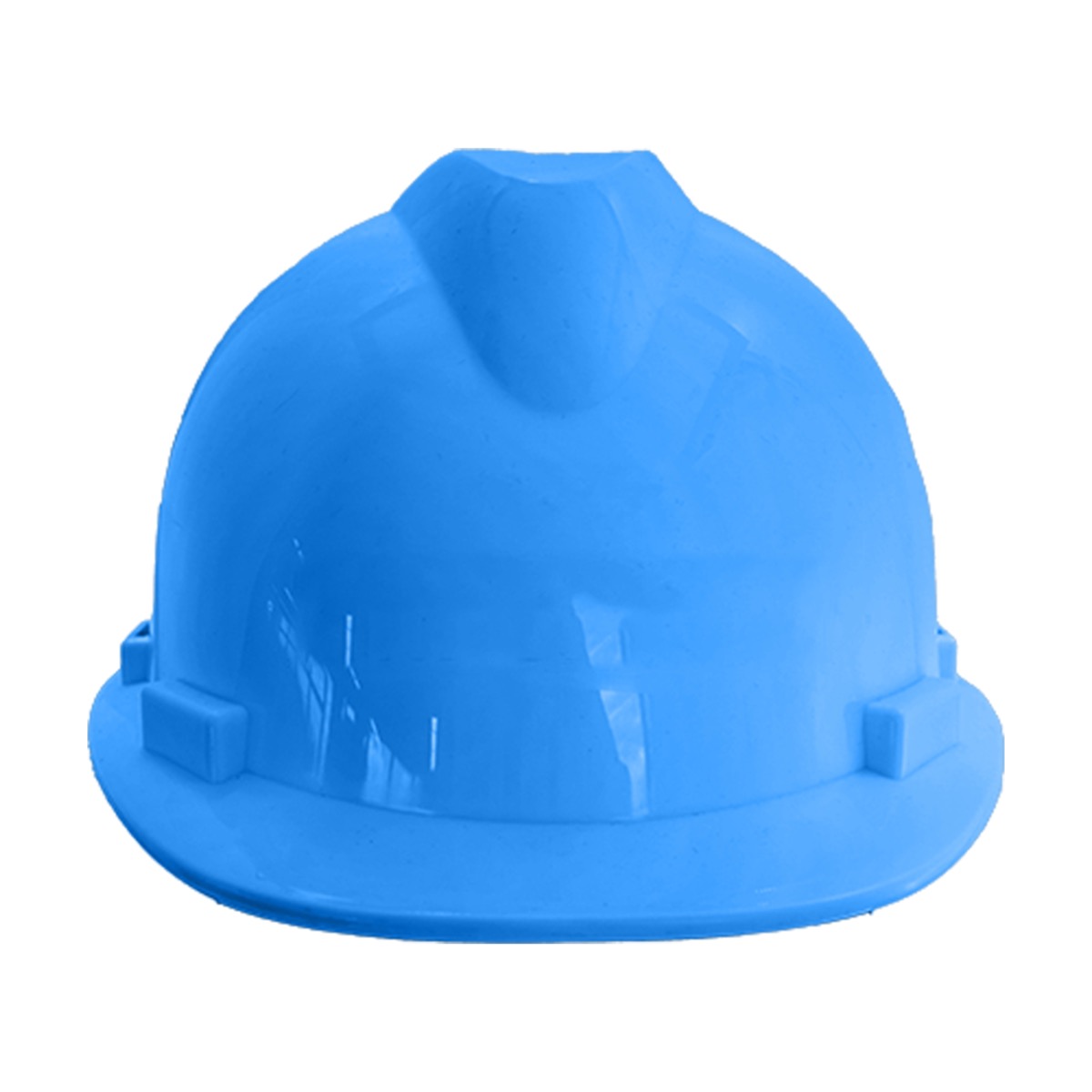 Adjustable Full Brim Construction Hard Hat with Suspension and Ventilation 2