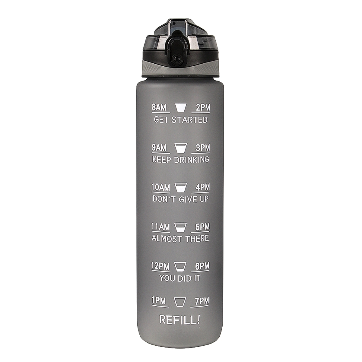 32Oz Bpa Free Time Marker Plastic Water Bottle 4