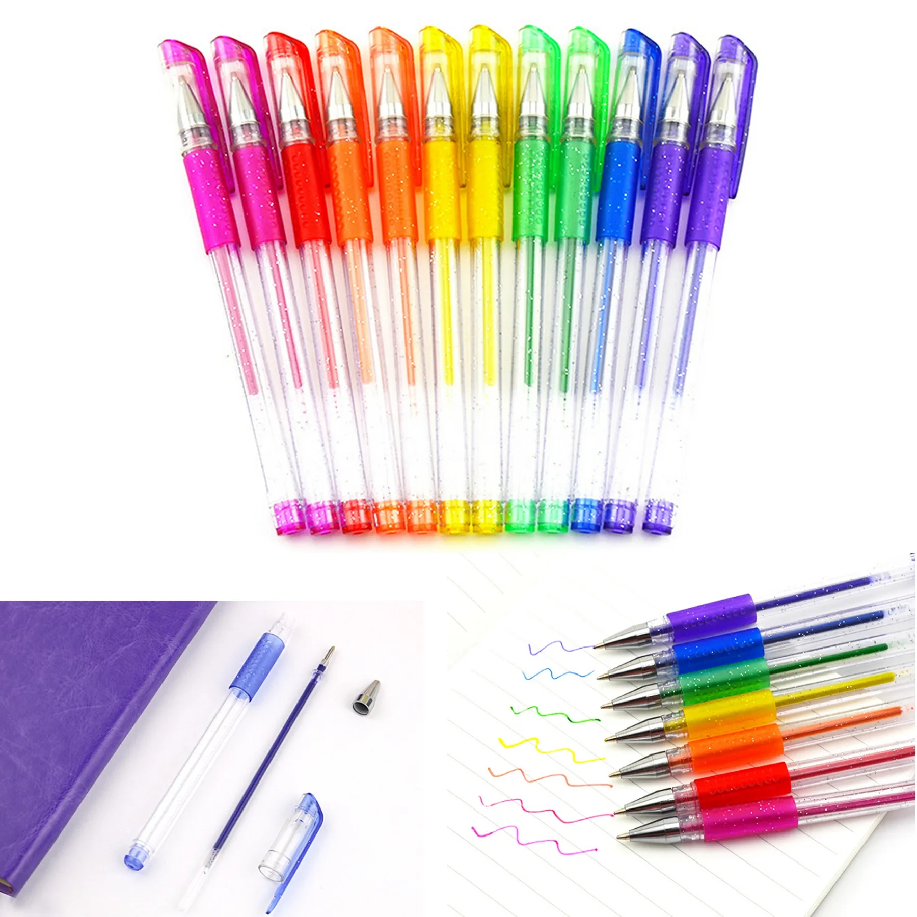 48PCS Coloring Pen Set With Soft Grip For Drawing 3