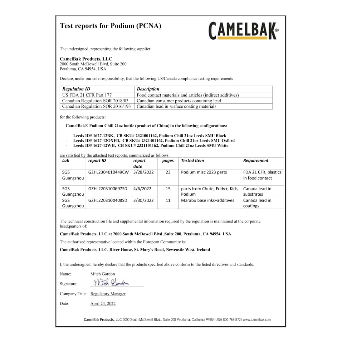 CamelBak Podium® 3.0 Chill 21oz 12
