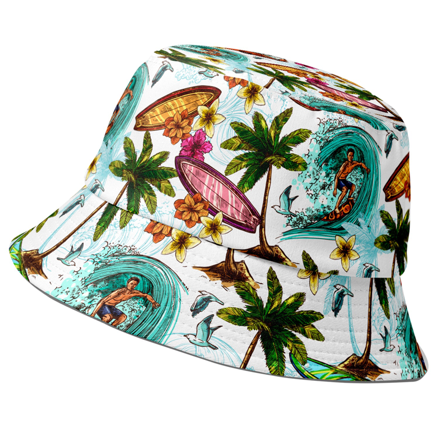 Performance Poly Sublimation Single-Sided Bucket Hat 4