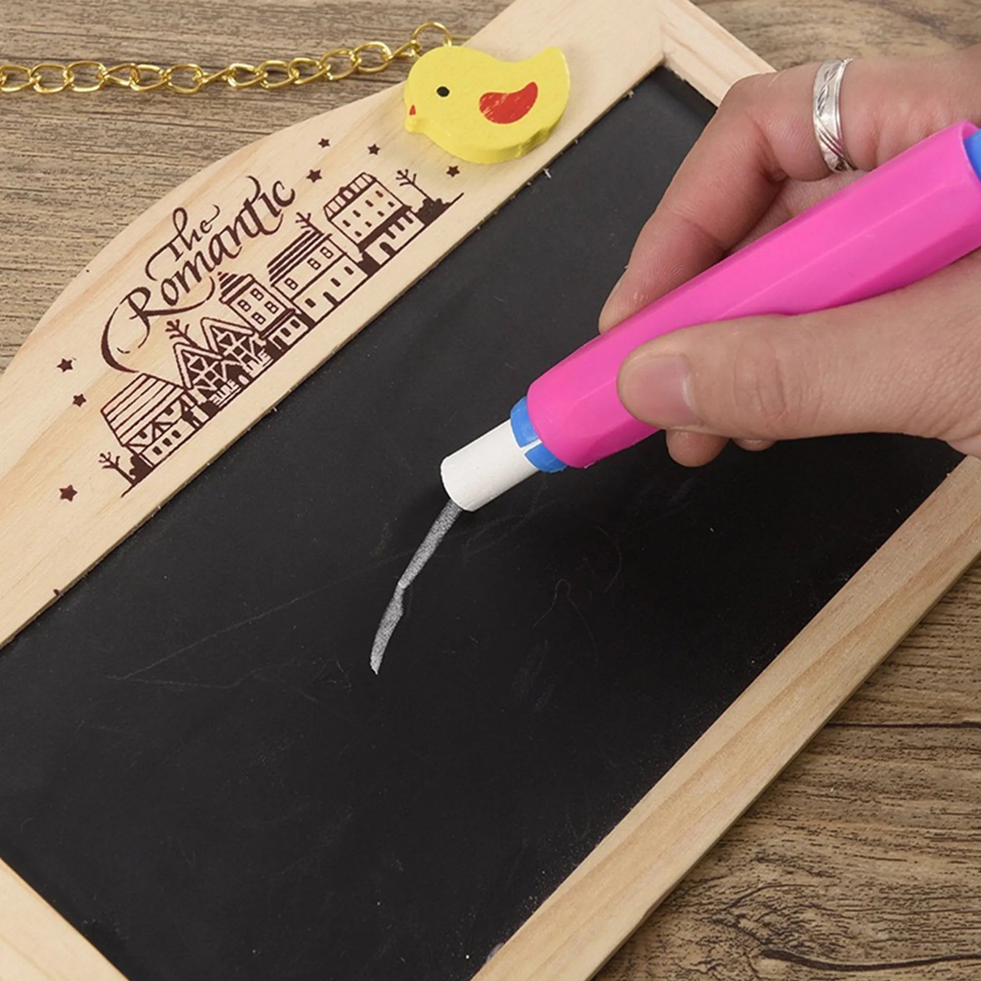 Colorful Water Soluble Dust Free Chalk Holder Extender 2