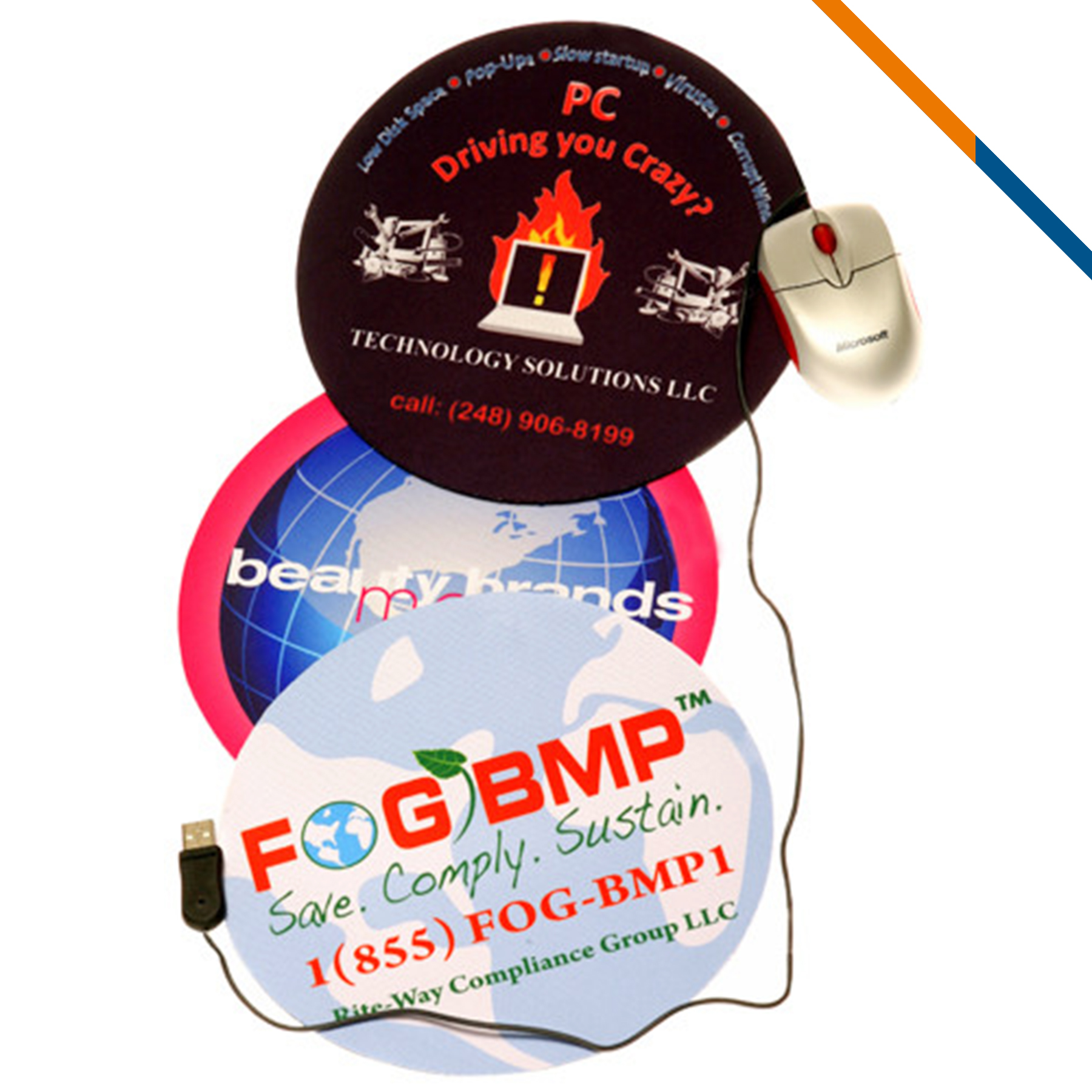 Tair Round Mouse Pad 3