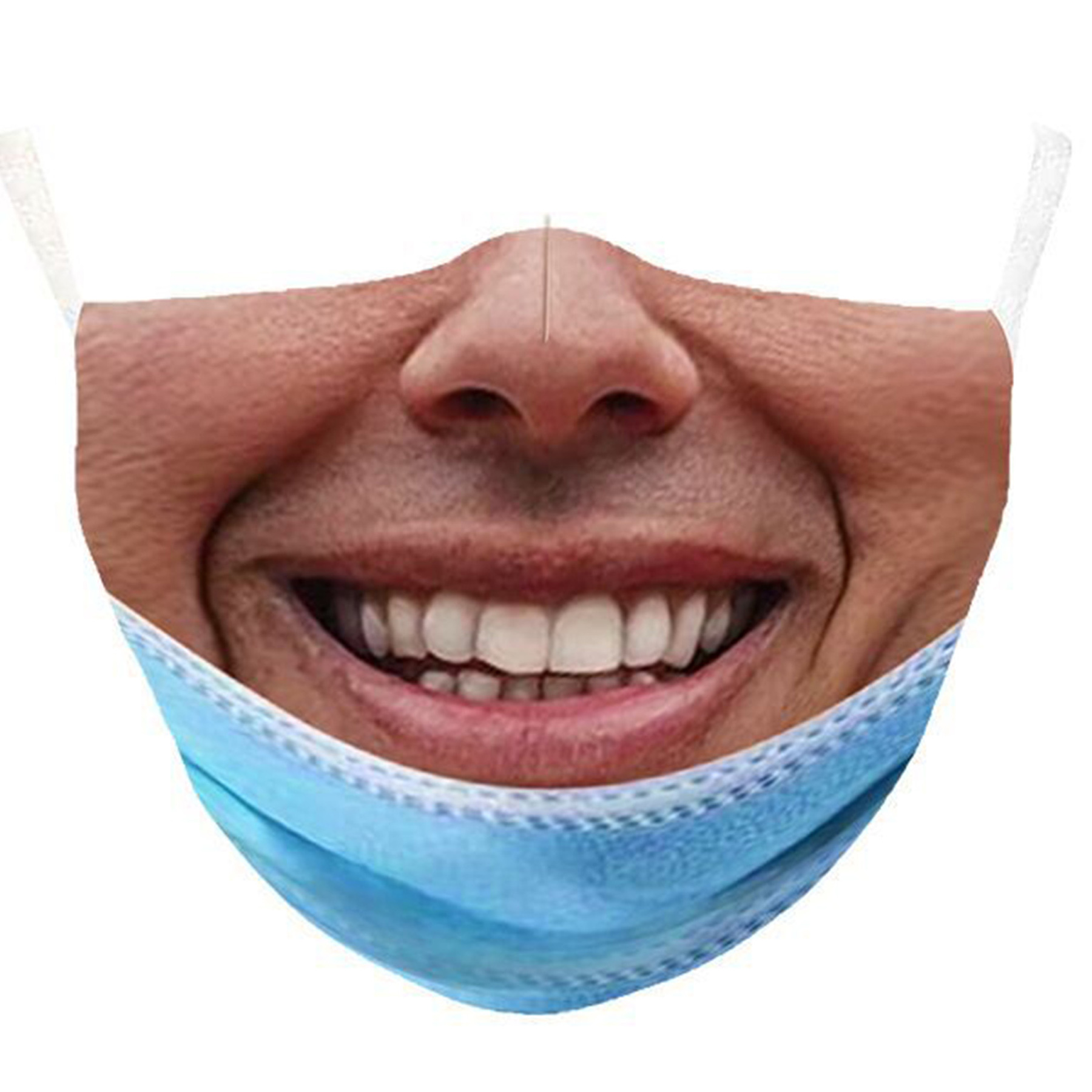 High Quality Cotton Funny Mouth Spoof Mask 1